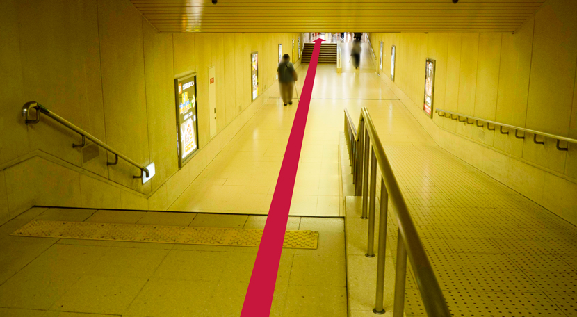 Osaka Metro谷町線 東梅田駅からの道案内