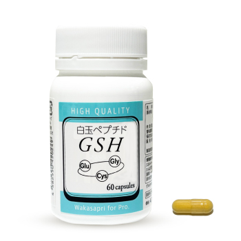 Wakasapri for Pro.　ワカサプリ　白玉ペプチド（GSH）