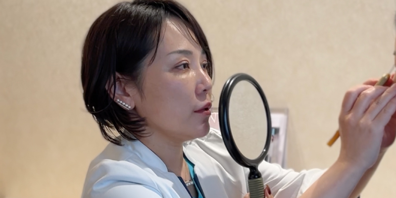 唇フィラーの注入部位による印象の違いを説明するイメージ