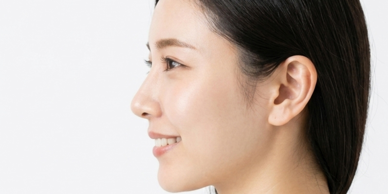 鼻が美しい女性イメージ