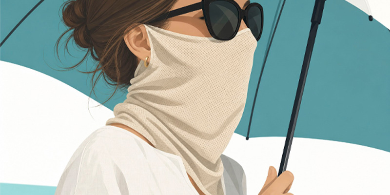 首のしわ治療後に行う保湿と紫外線対策