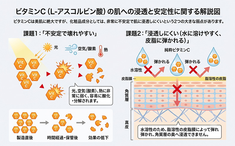 ビタミンCの課題点