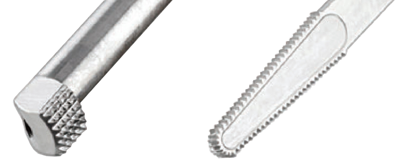 チップ先端の種類